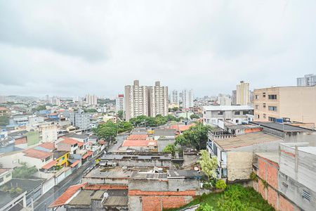 Vista da Varanda gourmet de apartamento à venda com 2 quartos, 55m² em Baeta Neves, São Bernardo do Campo