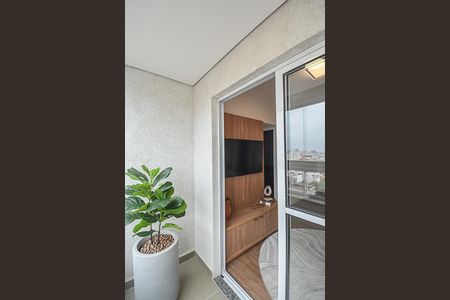 Varanda gourmet de apartamento à venda com 2 quartos, 55m² em Baeta Neves, São Bernardo do Campo