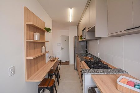 Apartamento à venda com 55m², 2 quartos e 1 vagaCozinha e Área de Serviço