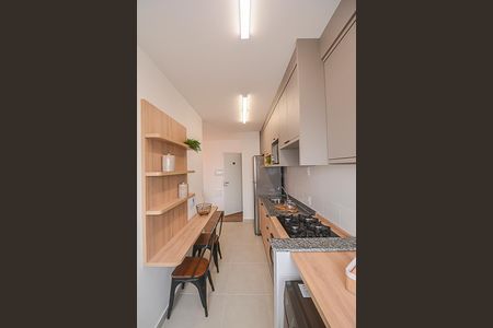 Apartamento à venda com 55m², 2 quartos e 1 vagaCozinha e Área de Serviço