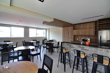 Apartamento à venda com 55m², 2 quartos e 1 vagaÁrea comum - Salão de festas