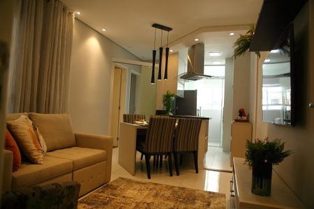 Sala de apartamento à venda com 2 quartos, 56m² em Centro, São Bernardo do Campo