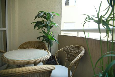 Varanda da Sala de apartamento à venda com 2 quartos, 56m² em Centro, São Bernardo do Campo