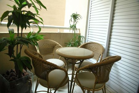 Varanda da Sala de apartamento à venda com 2 quartos, 56m² em Centro, São Bernardo do Campo