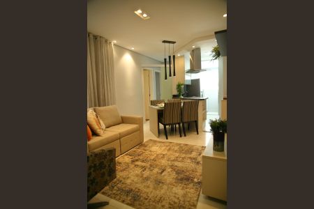 Sala de apartamento à venda com 2 quartos, 56m² em Centro, São Bernardo do Campo