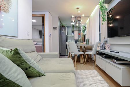 Sala de apartamento para alugar com 2 quartos, 43m² em Vila São Paulo, Mogi das Cruzes