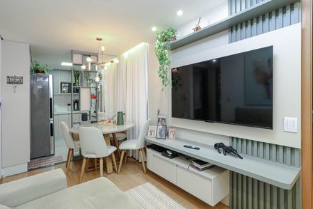 Sala de apartamento para alugar com 2 quartos, 43m² em Vila São Paulo, Mogi das Cruzes