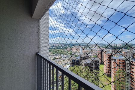 Varanda da Sala de apartamento para alugar com 2 quartos, 42m² em Bairro dos Casa, São Bernardo do Campo