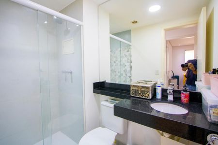 Apartamento à venda com 94m², 2 quartos e 2 vagasBanheiro social