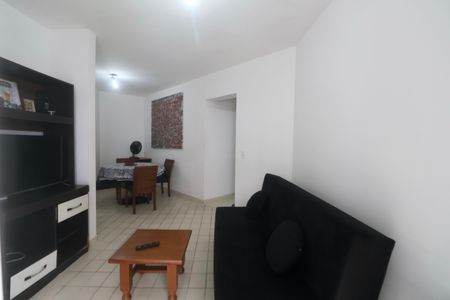Sala de apartamento para alugar com 2 quartos, 90m² em Vila Julia, Guarujá