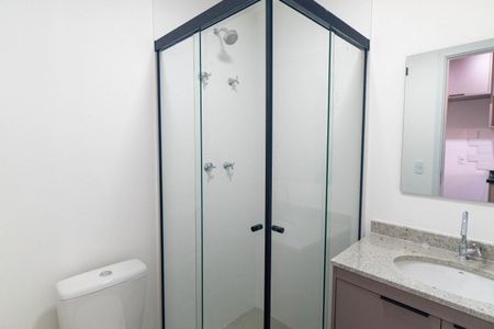 Banheiro de kitnet/studio para alugar com 1 quarto, 24m² em Vila da Saúde, São Paulo