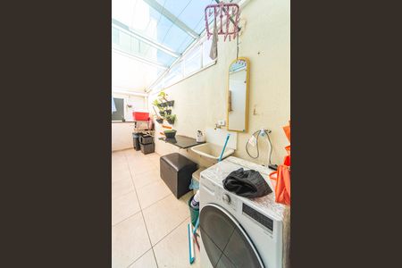 Área de Serviço de apartamento à venda com 2 quartos, 55m² em Vila Eldizia, Santo André