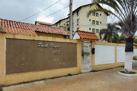 Casa de condomínio para alugar com 150m², 2 quartos e 1 vagaFachada do condomínio