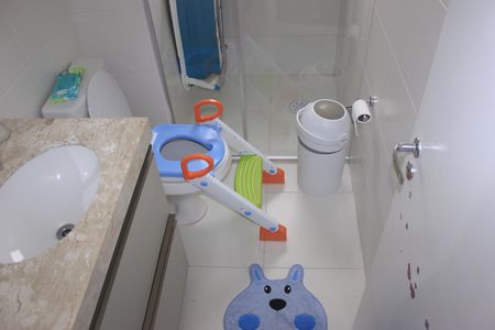 Apartamento para alugar com 116m², 3 quartos e 2 vagasBanheiro da Suíte 1