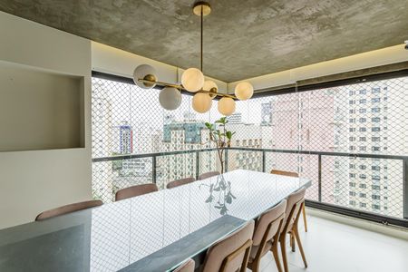 Sala de apartamento para alugar com 3 quartos, 184m² em Moema, São Paulo