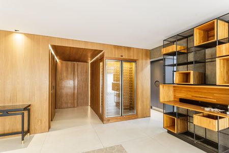 Sala de apartamento para alugar com 3 quartos, 184m² em Moema, São Paulo