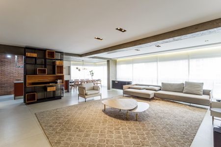 Sala de apartamento para alugar com 3 quartos, 184m² em Moema, São Paulo