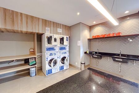 Studio à venda com 25m², 1 quarto e sem vagaLavanderia