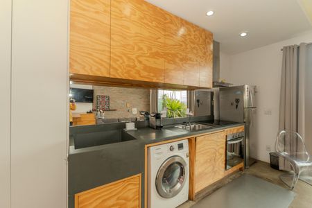 Studio à venda com 40m², 1 quarto e sem vagaCozinha