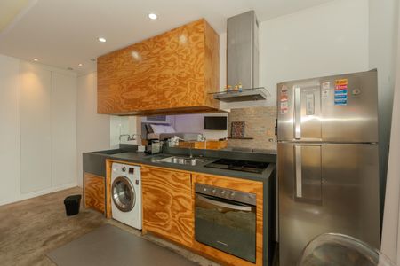 Studio à venda com 40m², 1 quarto e sem vagaCozinha