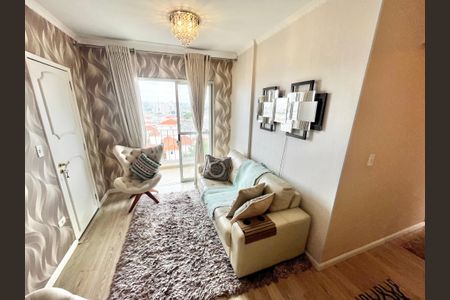 Sala de apartamento à venda com 3 quartos, 81m² em Vila Barbosa, São Paulo