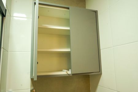Apartamento para alugar com 33m², 1 quarto e sem vaga Apartamento para alugar com 33m², 1 quarto e sem vagaDetalhe do banheiro