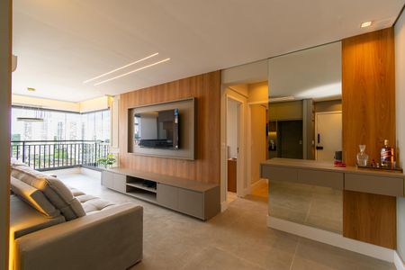 Sala de apartamento para alugar com 2 quartos, 63m² em Vila Prudente, São Paulo