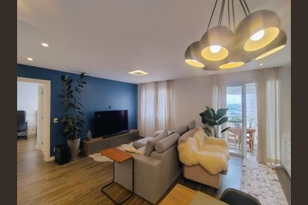 Sala  de apartamento à venda com 1 quarto, 70m² em Vila Lusitania, São Bernardo do Campo