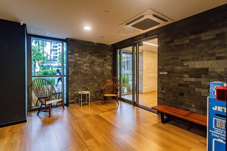 Studio à venda com 18m², 1 quarto e sem vaga Studio à venda com 18m², 1 quarto e sem vagaHall