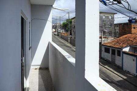 Varanda da Sala de apartamento para alugar com 2 quartos, 25m² em Cajazeiras, Salvador