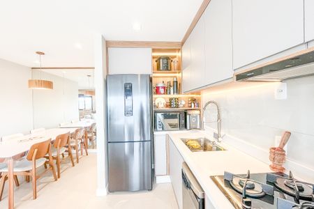 Apartamento à venda com 67m², 2 quartos e 1 vaga Apartamento à venda com 67m², 2 quartos e 1 vagaCozinha e Área de Serviço