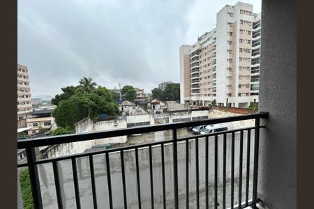 Varanda da Sala de apartamento para alugar com 3 quartos, 62m² em Cachambi, Rio de Janeiro