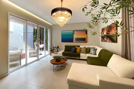 Sala de casa à venda com 3 quartos, 429m² em Lagoinha, Belo Horizonte