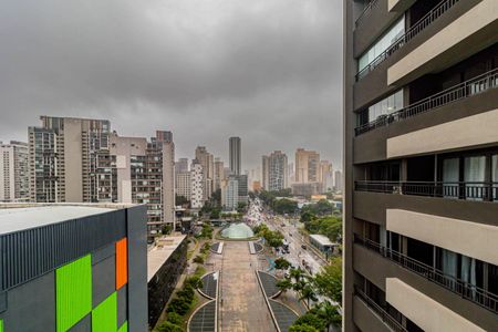 Varanda de kitnet/studio à venda com 1 quarto, 23m² em Jardim das Acacias, São Paulo
