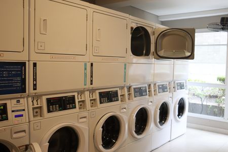 Studio para alugar com 36m², 1 quarto e 1 vagaLavanderia