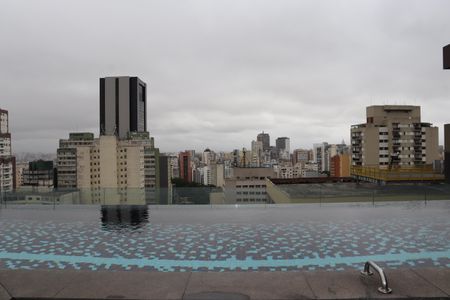 Studio para alugar com 36m², 1 quarto e 1 vagaPiscina