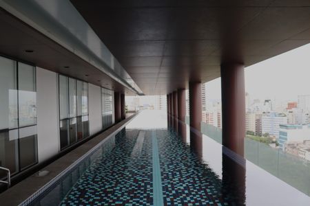 Studio para alugar com 36m², 1 quarto e 1 vagaPiscina