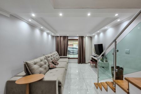 Sala de casa para alugar com 3 quartos, 129m² em Jardim Ipe, São Bernardo do Campo