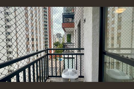 Studio para alugar com 28m², 1 quarto e sem vagaVaranda