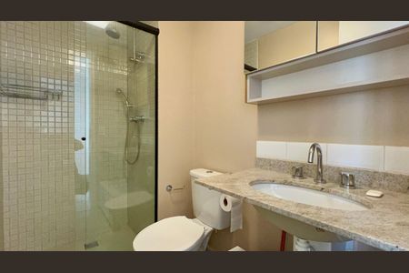 Studio para alugar com 28m², 1 quarto e sem vagaBanheiro