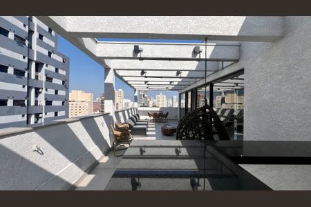 Studio para alugar com 28m², 1 quarto e sem vagaChurrasqueira