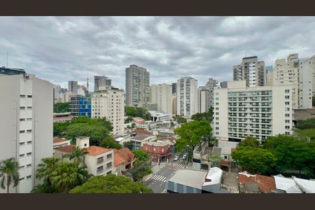 Studio para alugar com 28m², 1 quarto e sem vagaVaranda