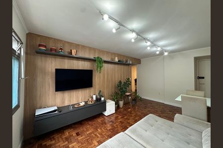 Sala de apartamento à venda com 3 quartos, 85m² em Vila Romana, São Paulo