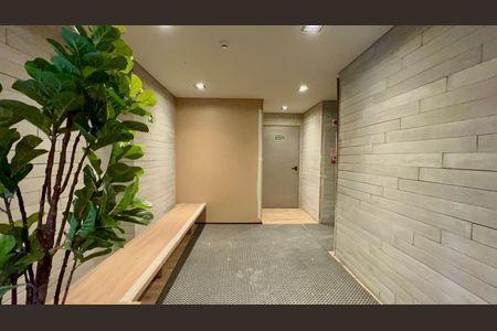 Studio para alugar com 27m², 1 quarto e sem vaga Studio para alugar com 27m², 1 quarto e sem vagaHall de entrada