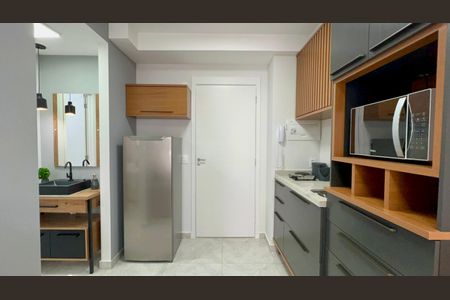 Studio para alugar com 27m², 1 quarto e sem vaga Studio para alugar com 27m², 1 quarto e sem vagaCozinha