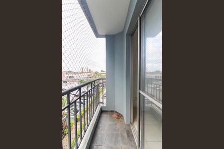 Varanda da Sala de apartamento para alugar com 2 quartos, 48m² em Parada Xv de Novembro, São Paulo