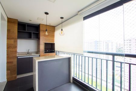 Varanda gourmet de apartamento para alugar com 2 quartos, 89m² em Campestre, Santo André