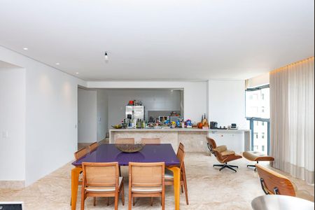 Sala de apartamento à venda com 4 quartos, 194m² em Vila da Serra, Nova Lima