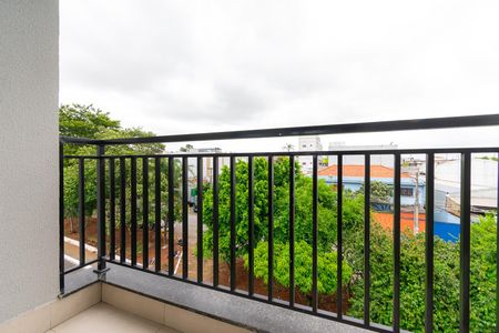 Varanda da Sala de apartamento para alugar com 2 quartos, 40m² em Vila Santa Clara, São Paulo