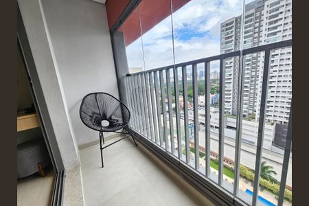 Studio para alugar com 25m², 1 quarto e sem vagaSacada